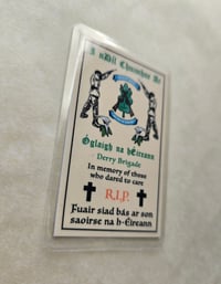 Image 4 of Handmade double-sided memorial cards.