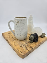 Image 3 of White Luna Moth Mug