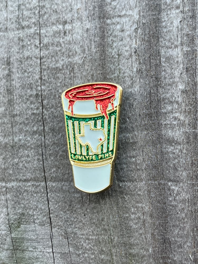 Image of Mex/XMAS TX cup (pin)