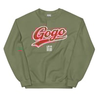 Image 2 of LOVEDCGOGO "GOGO FAME" Unisex Sweatshirt (see color options)