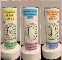 I AM A CHILD OF GOD TUMBLER 