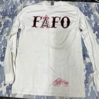 Image 1 of White FAFO Long Sleeve