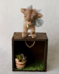 Image 2 of pipe cleaner Floff the highland calf