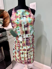 Psychedelic Chef Turquoise Apron