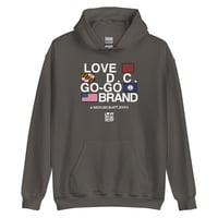 Image 7 of LOVEDCGOGO "A MITCHCRAFT JOINT" Dark Unisex Hoodie (see color options)