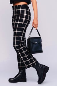 Image 4 of Emporio Armani Plaid Ankle Pants