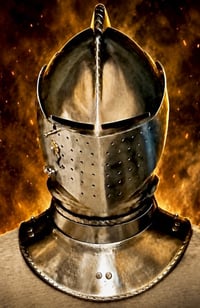 16th century Close helmet + Turner gorget