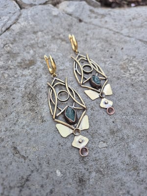 Apatite earrings 