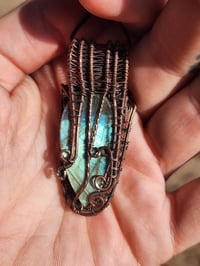 Image 3 of Labradorite × Tigers eye