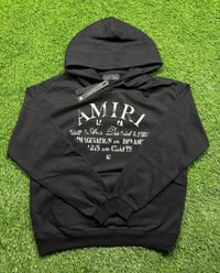 Amiri hoodie black 