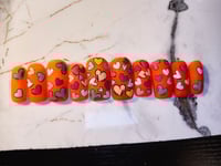 Image 3 of All My Hearts on Orange 