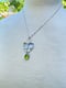 Image of Figbuttercup Leaf Large Peridot Pendant/Necklace (Chain Included)