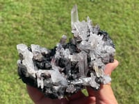 Image 2 of Specularite Quartz Points Cluster #1788