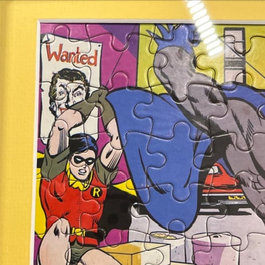 Batman and Robin 80-piece jigsaw by Hestair, 1981. With box. 