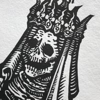 Image 2 of Grail Husk - Lino Print