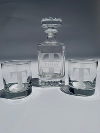 Image 1 of Custom Decanter Set