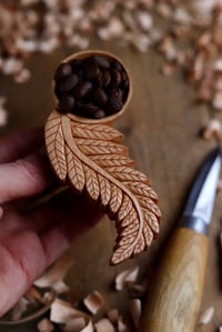 Image 4 of Fern Leaf - Coffee  Scoop 