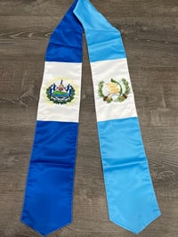 Image 1 of Guatemala - El Salvador Graduation Stole 