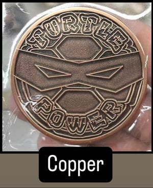 Image of 2” Turtle Power Collector Coin