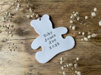 Image 1 of Baby announcement Teddy Bear
