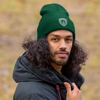 Image 2 of Badge Of Honor Beanie Green