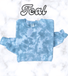 WINTER Blues Tie-Dye Sweatshirts