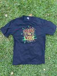 Image 2 of Read The Vibe on black size 20 chest 105cm
