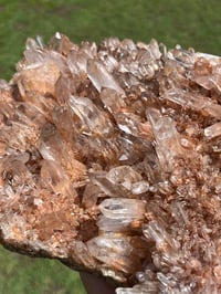 Image 13 of Red Quartz Points Cluster | China #2883
