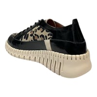 Image 3 of ROAMERS JAYA BLACK PATENT/ CHEETAH