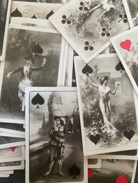 Image 3 of Fac similé d’un jeu de 52 cartes italien rare de photographies argentiques. 800 ex.