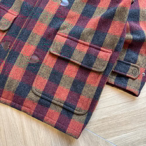 Image of 1990s Example By Missoni Wool Duffle Coat, Size XL