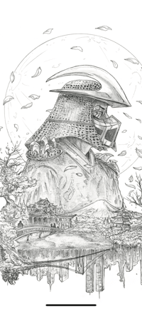 Image 2 of Shredder TMNT 18x24 Signed Art Print