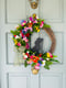 Image of 40cm Rattan Dog Wreath