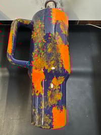 40oz Stan orange and blue 