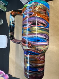 40oz ink swirl black base 