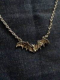 Image 2 of Bat Necklace 