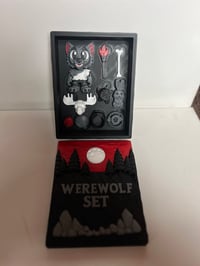 Image 4 of Halloween themed Toy Set witch and werewolf