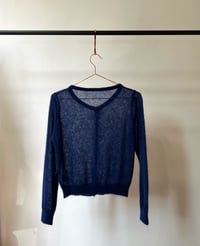 Image 2 of Blue Cardigan