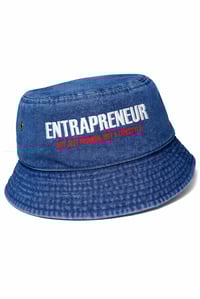 Image 3 of ENTRAPRENEUR Denim Bucket Hat