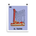 'El Teatro' Print