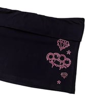 Image 2 of scene queen foldover mini skirt *pink*