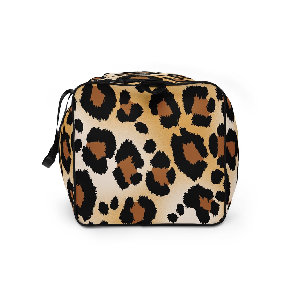 Image of Duffle bag Leopard Design