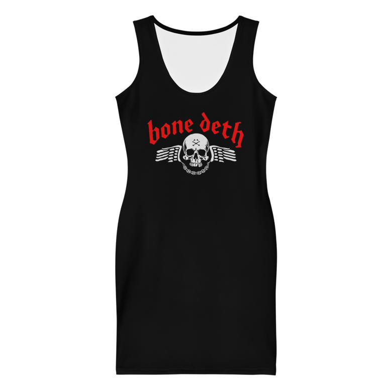 Image of Bone Wings Slim Dress