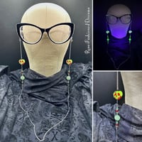Image 1 of (Limited Edition) Uranium Accented Eyeglass Chain Poisoned Apples