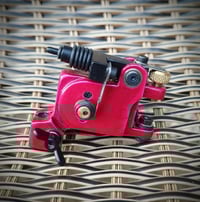 Image 2 of candy red sidewinder tattoo machine