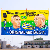 Image 1 of Brazilian Hair Cuts Leonardo Beach Towel 