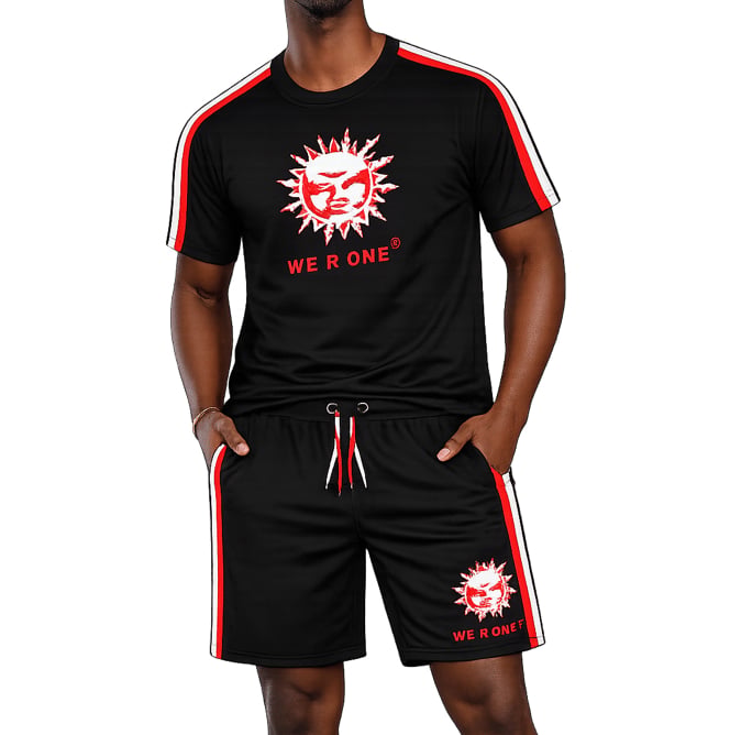 Image of 2 STRING DRI FIT SHORT SET - BRW