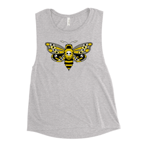 Death Moth Ladies’ Muscle Tank