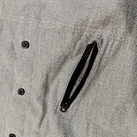 Image 4 of Men’s Rock & Republic Gray Button Down Collard Long Sleeve Shirt