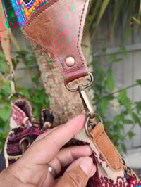 Image 6 of Slouch bag leather pull in  browns